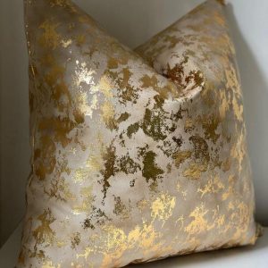 Gold Throw Pillow